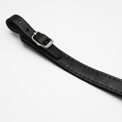 Accordion Shoulder Strap Boppola - Black on Black (Embosed) image 5