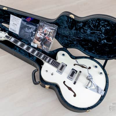 2013 Gretsch G7593T-BD Billy Duffy Signature White Falcon, Near-Mint w/ Case, Tags image 18