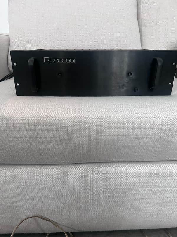 Bryston 4B  Stereo Amplifier Black image 1