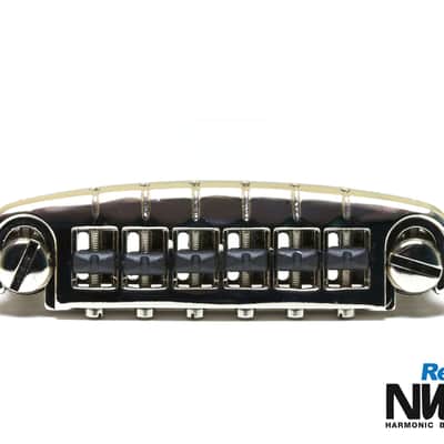 Graph Tech Resomax NW2 String Saver Wraparound Bridge - Nickel, Imperial PS-8593-N0 image 3