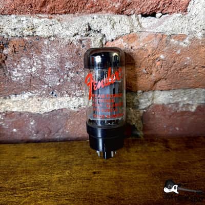 Fender 6L6 Power Tube (2000s - Glass) image 2