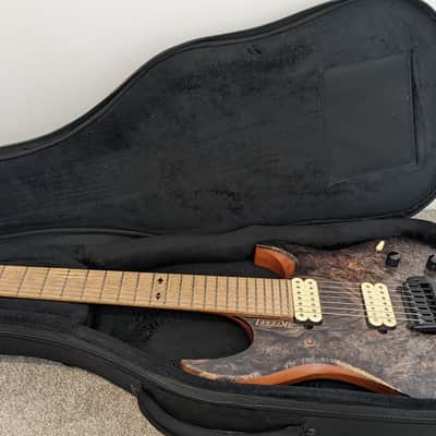 Custom USA 7 string Headless Kiesel Vader with Hipshot/Kiesel Tremolo System (2017) image 7