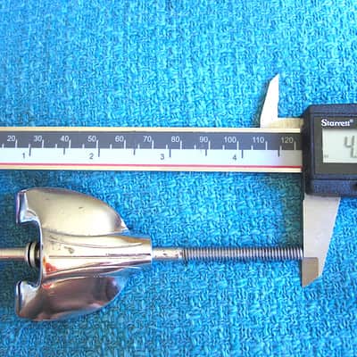 Gretsch Bass Drum Claw Hook & T-Rod Tension Handle - Vintage (USED) image 5