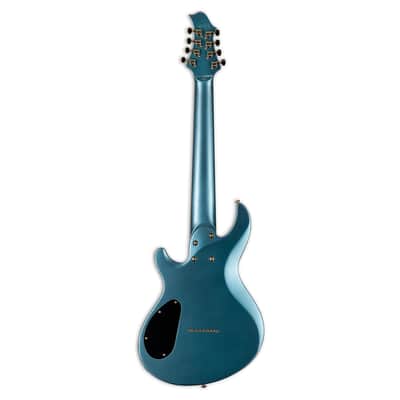 ESP LTD Javier Reyes JR-208 8-String Electric Guitar - Pelham Blue image 4