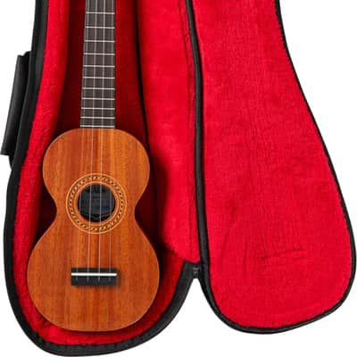 Kala KA-F8-MHG Pan Pacific All Solid Mahogany Figure 8 Soprano Ukulele image 5