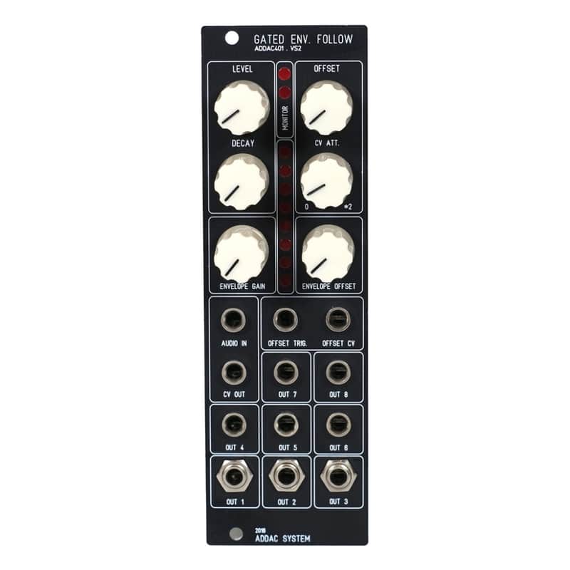 ADDAC 401 Gated Envelope Follower Eurorack Module image 1