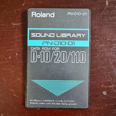 Roland PN-D10-01 ROM Voice Card for D-10 / D-20 / D-110 image 2