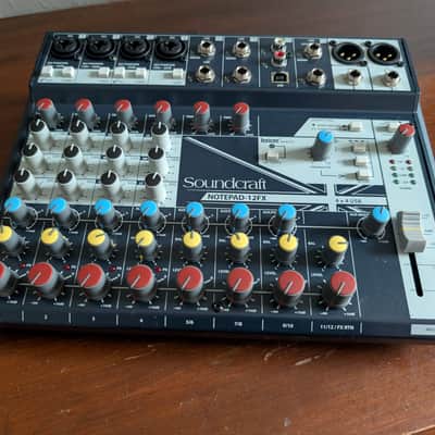 Soundcraft Notepad-12FX Small Format 12-Input Mixing Console 2010s - Blue image 2