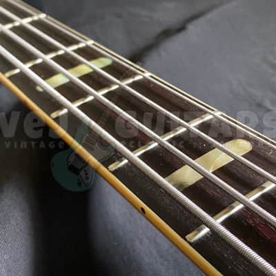 YAMAHA SB-50 VINTAGE 1972 RARE MIJ 'DHARMA' BASS BLACK *SUPER CONDITION* w/OHSC image 16