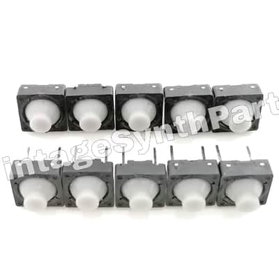 10 x  Front panel pushbutton tact switches for Roland  MC-50 Mc50 Micro Composer