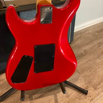 Kramer Baretta Vintage 1984 Custom Candy Apple Red Matching Headstock USA image 8