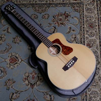 Guild Westerly Collection B-140E Acoustic Bass - Natural with Gig Bag image 3