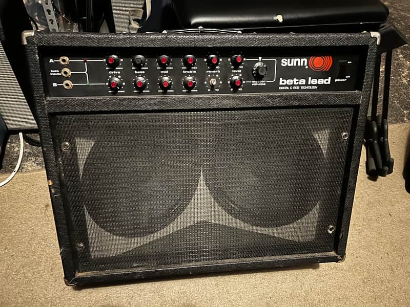 Sunn Beta Lead 2x12 Combo, 1980’s image 1