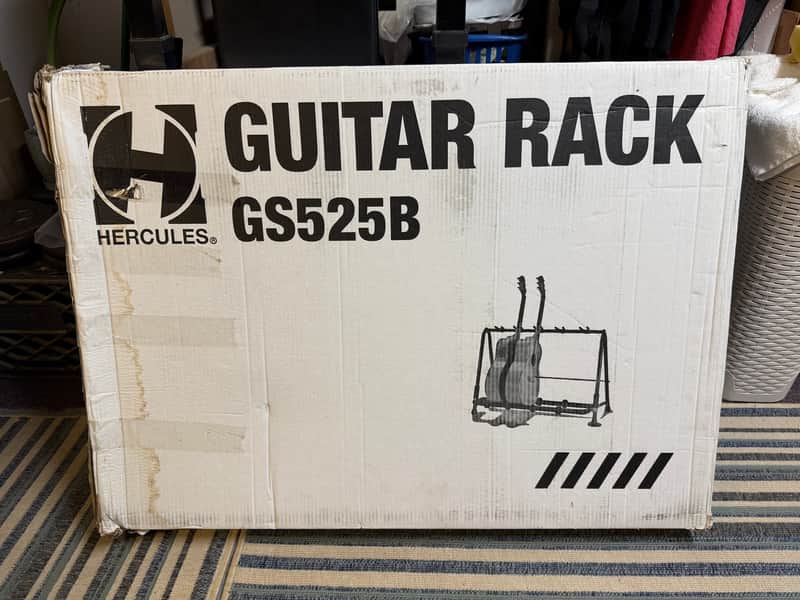 Hercules GS525B 5-Guitar Rack Stand
