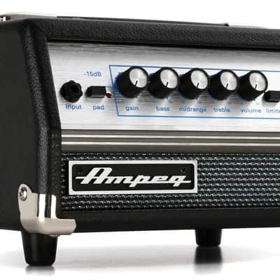 Ampeg SVT Micro VR 200-watt Classic Head - Black (2-pack) Bundle image 1