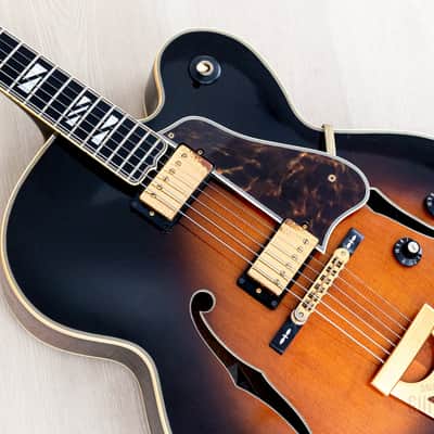 1980 Gibson Super 400 CES Archtop Electric Guitar Antique Sunburst, Collector-Grade w/ T Tops, Hangtags & Case image 8