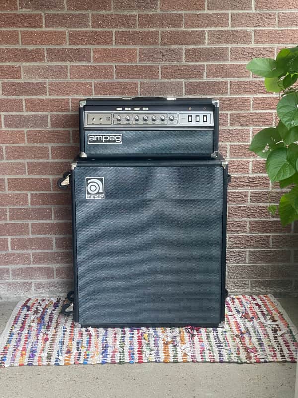 '70s Ampeg V-2 (w/ V-4 4x12 Cab) image 1