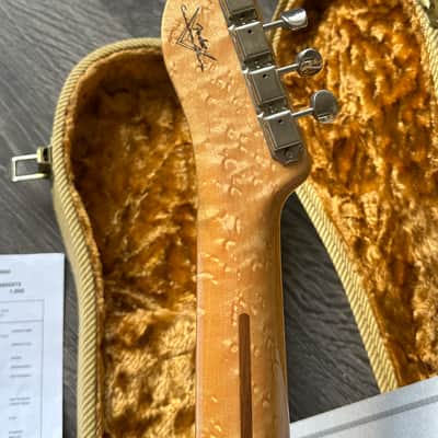 2006 Fender 1951 Nocaster Highly Figured AA Birdseye Maple Neck with COA & Case image 7