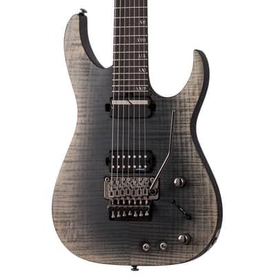 Schecter Banshee Mach-7 FR-S 7-String Guitar - Fallout Burst image 1