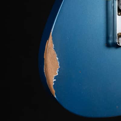 Fender Custom Shop 1963 Telecaster Relic - Aged Lake Placid Blue image 4