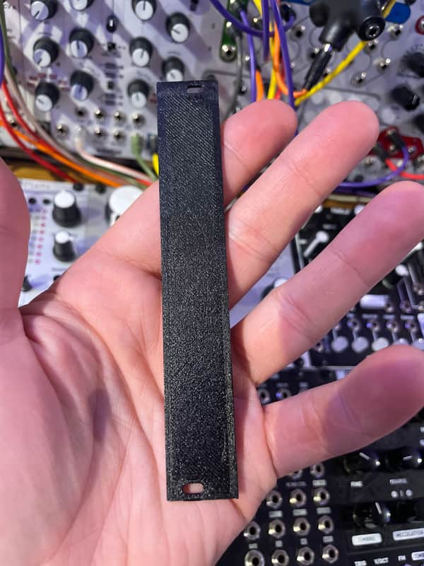JML Studios Blank 3D Printed 4hp Panel image 1