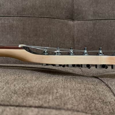 G&L Tribute Series ASAT Deluxe Carved Top with Rosewood Fretboard 2025 Model in Transparent Black image 18