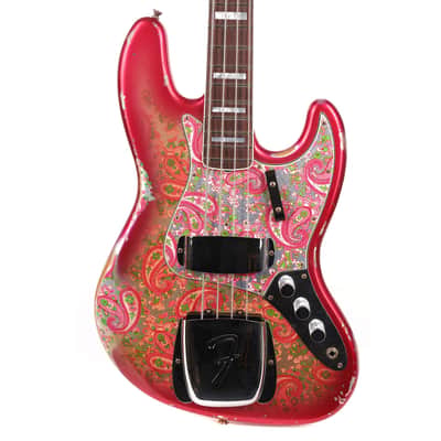 Fender Custom Shop Limited Edition Paisley Jazz Bass Heavy Relic image 1