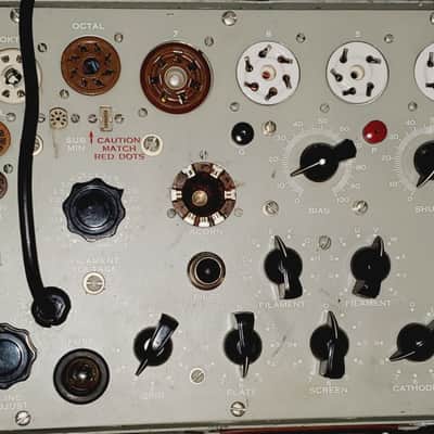 TV-7 B/U Military Tube Tester refurbished/calibrated Feb 2026 image 3
