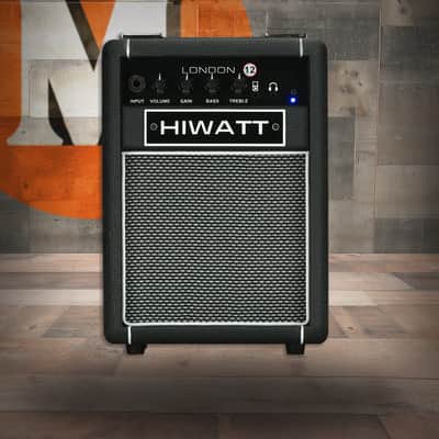 Hiwatt London 12 Combo - 12W Practice Combo w/ Bluetooth. Black (LNDNBTBKC-U) image 1