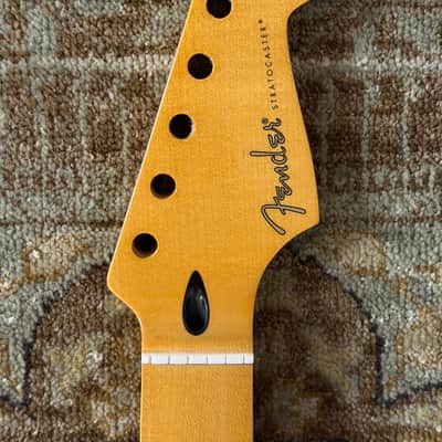Fender Sub-Sonic Baritone Stratocaster Neck, 22 Medium Jumbo Frets, Maple image 4