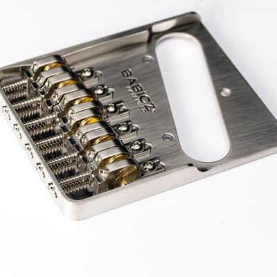 Babicz Full Contact Hardware FCHTELENVBA Ashtray Telecaster Bridge - Brushed Aged image 1