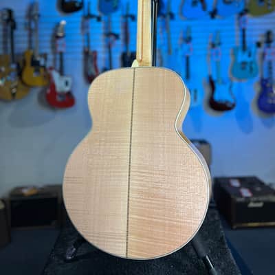 Eastman Guitars AC630 Jumbo Acoustic Guitar - Natural, with Eastman Case, FREE PLEK! 378 image 13
