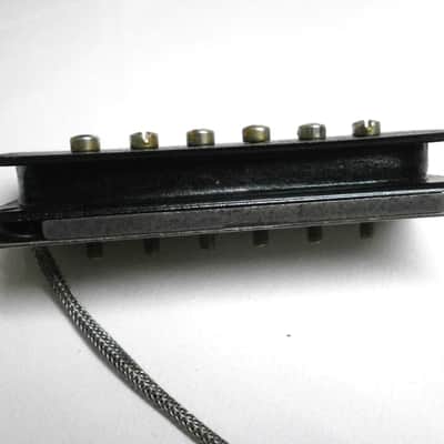P90 relic/aged SOAP BAR Pickups set Black/Cream Vintage Fits Gibson Epiphone 50s  Alnico IV Q Custom image 3