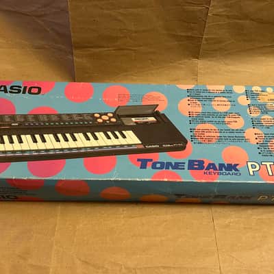 Casio  Tone Bank PT-88 32Key keyboard Synth 80s - Black Very Good Condition in Box with Users Manual booklets image 16