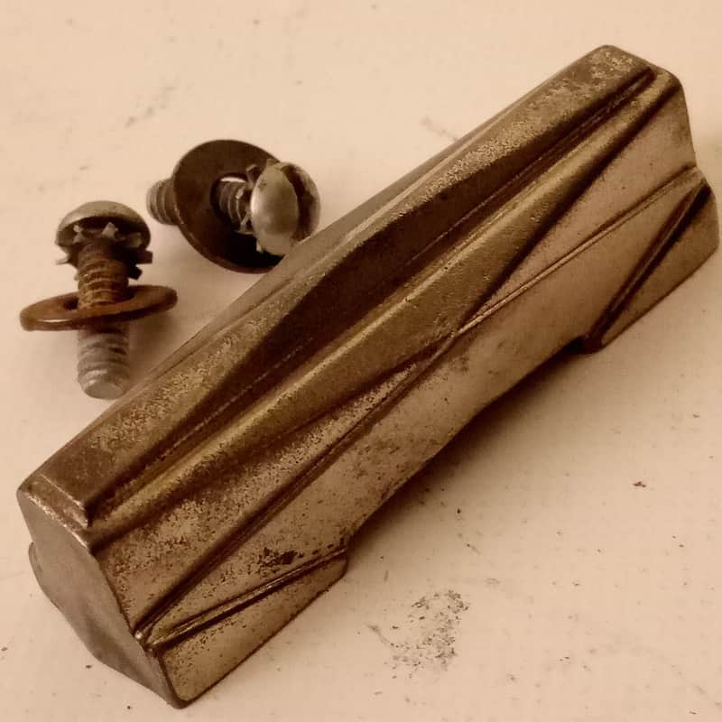 Gretsch Broadkaster "Rocket" Lug Vintage Bass/Floor/Tom Drum Round Badge 40s USA image 1