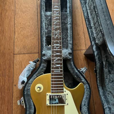 DEMO VIDEO! Epiphone Lynyrd Skynyrd 30th Anniversary (US customers, tax included in shipping cost) Les Paul 2003 - Metallic Gold image 1