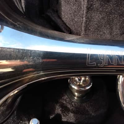 LYNNZHORN PRO .465 BORE LYNN NICHOLSON Bb trumpet - approx. 2019 - Silverplated image 17