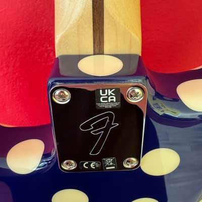 Signed by Buddy - Fender Buddy Guy Artist Series Signature Stratocaster - Blue with White Polka Dots image 16