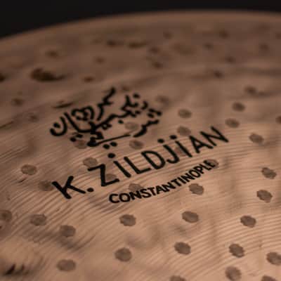 Zildjian 22" K Constantinople Thin Ride Overhammered image 4