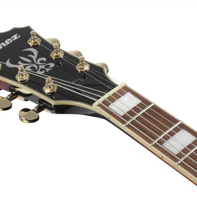 Ibanez AG75G-BS Artcore AG Hollow Body Guitar 6-String - Brown Sunburst image 10