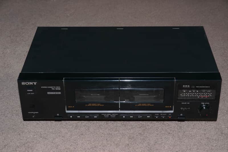 Sony TC-W32 Stereo Cassette Deck image 1