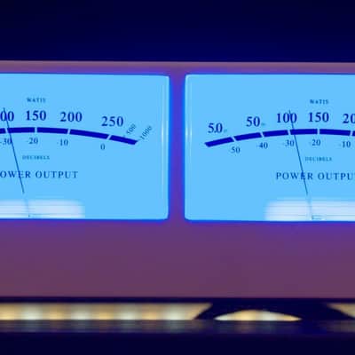 McIntosh Style Meters Blue 2025 Black Studio | Radio | Waves Sounds image 8