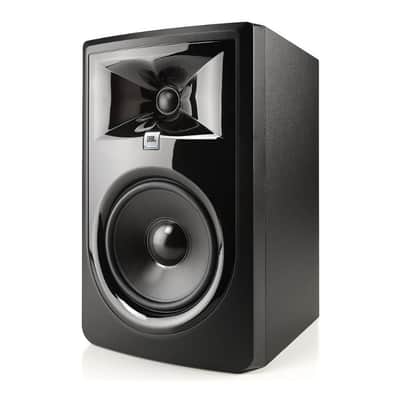 JBL 306P MkII Powered 2-Way Studio Monitor Pair Bundle Isolation Pads and Cable image 6