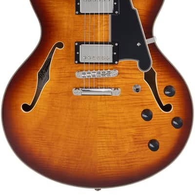D'Angelico DAPDCDITBNS Premier DC- Dark Iced Tea Burst image 1