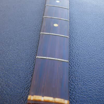 Rare Lefty! 1965 Fender Jazz Bass Neck With Tuners, Matching White Head Stock! 100% Original image 10
