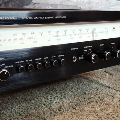 Realistic Realistic STA-85 is a vintage AM/FM stereo receiver 1978 - Walnut wood veneer image 5