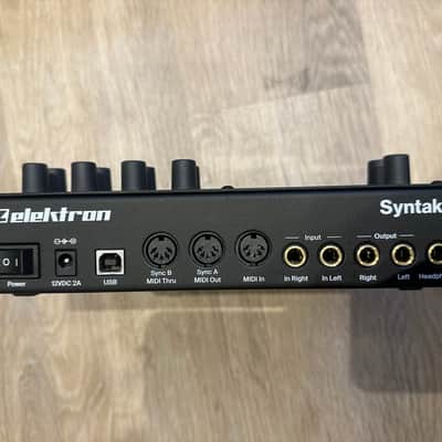 Elektron Syntakt 12 Track Drum Computer & Synthesizer 2022- Present - Black image 2