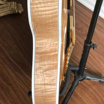 The  Heritage  Custom Golden Eagle Carved Top 2016 - Clear Natural Abalone image 10