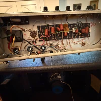 Fender Princeton Amp 1969 - Silver Face Drip Edge image 18