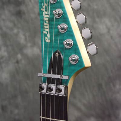 Edwards E-MV-125FR Black Turquoise Green | Reverb